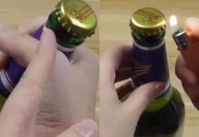 喝了18年啤酒才知道,瓶蓋上有個小技巧用手就能擰開,趕快試試!