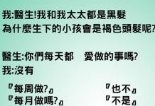 醫生說出了原因,先生跟太太都鬆了一口氣….嚇壞了!!