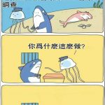 公鯊魚這樣做是因爲…