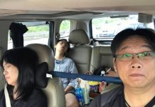 地方爸爸日常!他PO出「眾人皆睡我獨醒」全家出遊照 鄉民瘋曬「副駕誇張睡姿」最後一張網笑爆